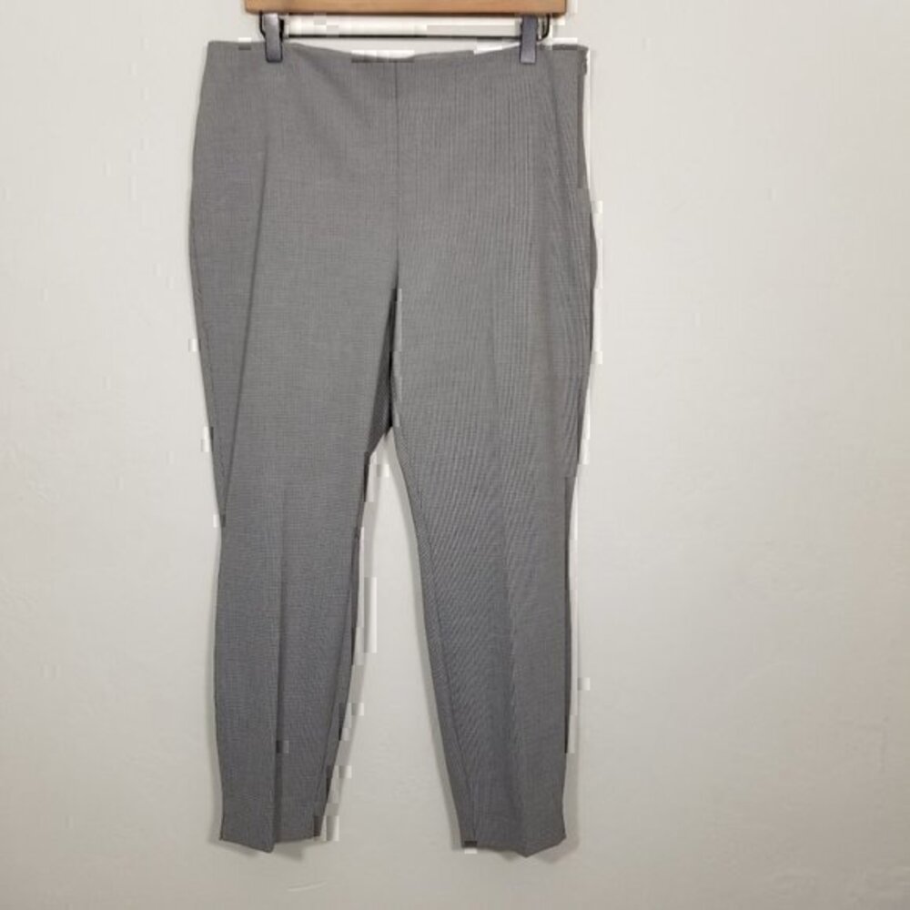 White House Black Market The Skinny Comfort Stretch Gray Pant Office Dress Pants